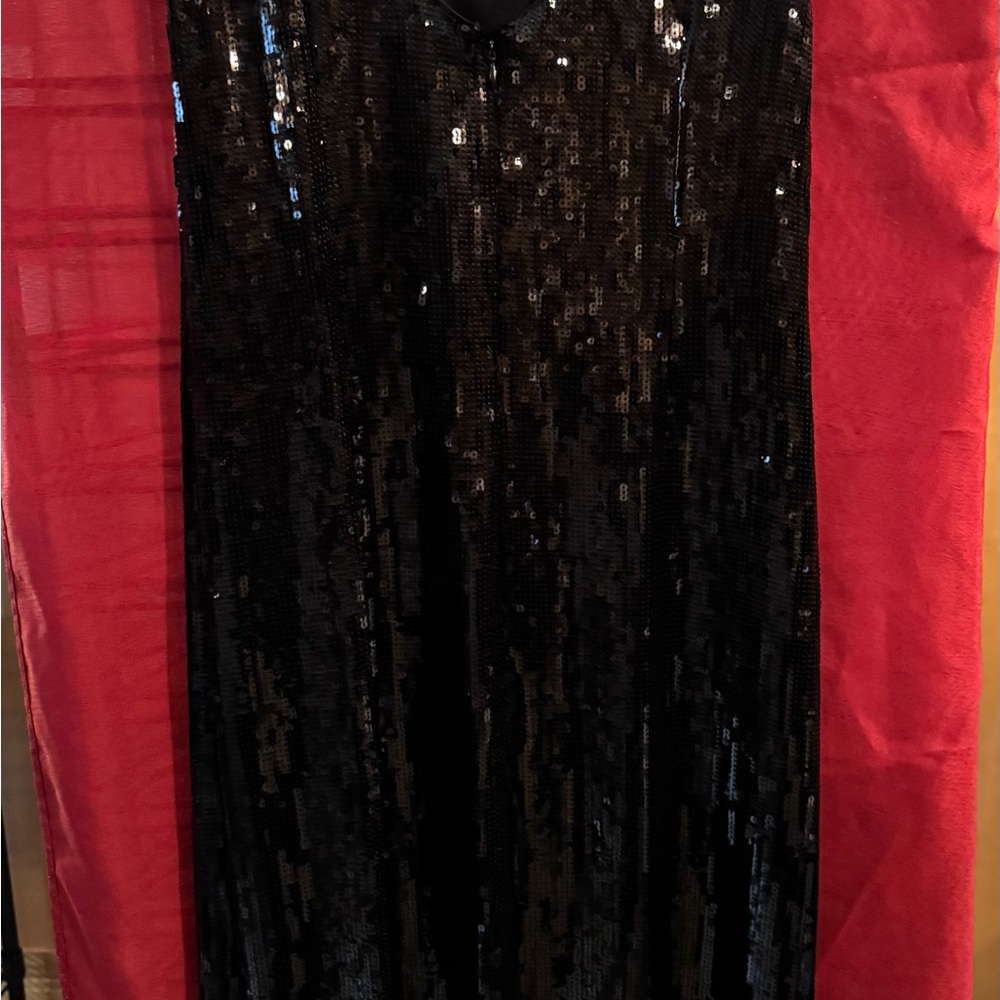 Black Sequin Dress size 12